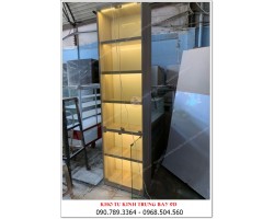 TỦ KÍNH TRƯNG BÀY PHỤ KIÊN TÓC, NAIL THANH LÝ